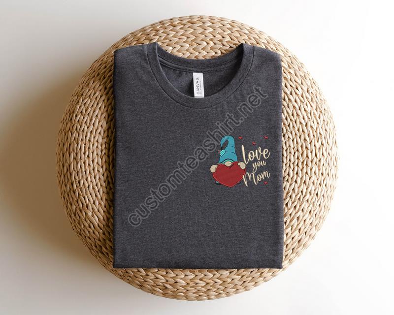 Embroidery Mama Gnome Mother's Day Shirtgnome Embroidery Sweatshirtmother's Day Embroidery Shirtembroidery Mother Gift