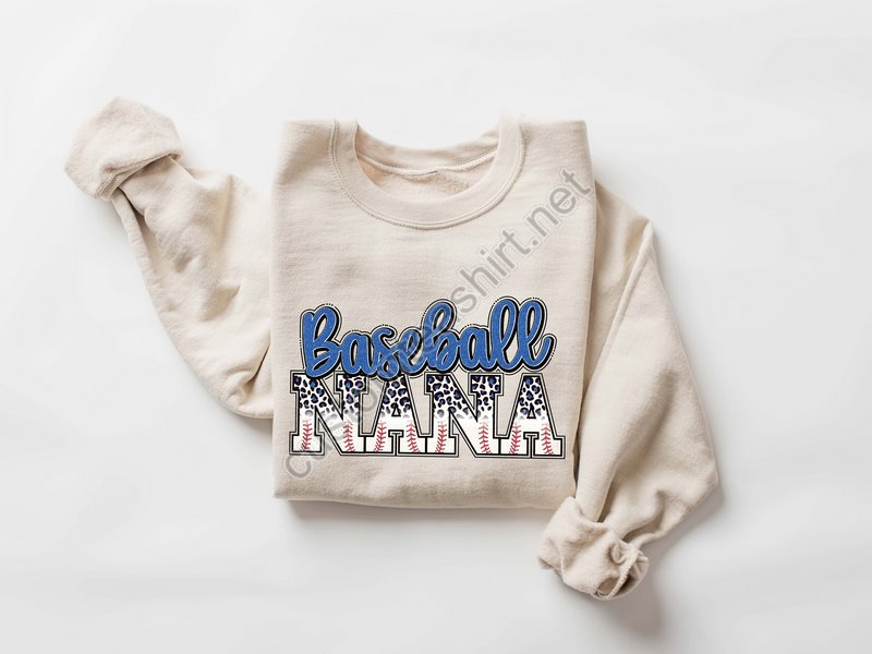 Baseball Nana Sweatshirtbaseball Grandmabaseball Nana Giftnana Baseball Shirtsbaseball Family Shirtsgift For Nanabaseball Nana T-shirt