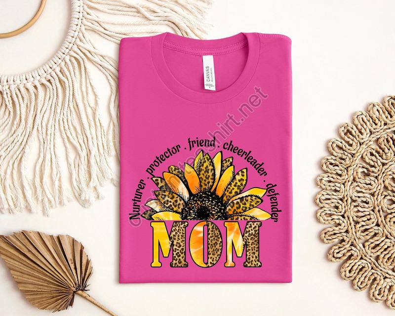 Sunflower Mom Shirtblessed Mama Shirt Mom Life Shirt Mother T-shirt Cute Mom Shirt Cute Mom Gift Mothers Day Gift New Mom Gift