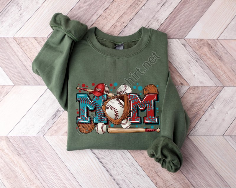 Baseball Mama Sweatshirt Baseball Mom Sweater Baseball Mama Shirt Mama Baseball Top Baseball Mom Shirt Baseball Mama Sweater