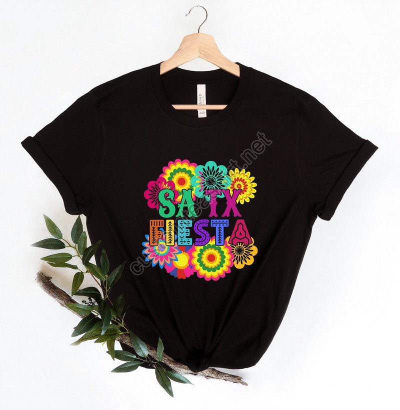 San Antonio Fiesta Shirt 2024 Fiesta Shirt Cinco De Mayo Festival Giftfiesta Shirts For Women Fiesta Carnival Matching Girls Shirt