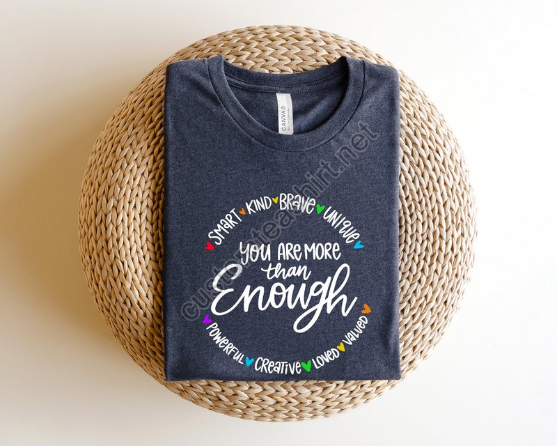 You Are More Than Enough Shirtyou Are Kind Shirtlgbtq Inspirational Shirtladies Gift Shirtlesbian Gay Shirtlove Is Love Teepride Shirt