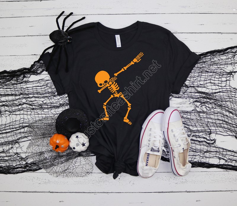 Dubbing Skeleton Shirt Halloween Party Halloween 2022 Shirt Skeleton T Halloween Outfits Halloween Funny Shirt Family Matching Shirts