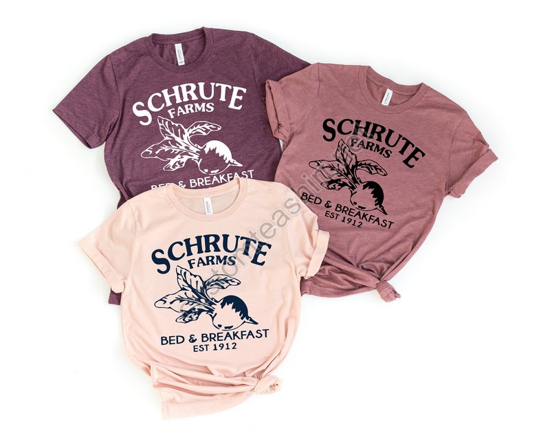 Schrute Farmunisex Tshirtscronton Pennsylvania Est 1912the Office Tv Show The Officemichael Scottdwight Schruteschrute