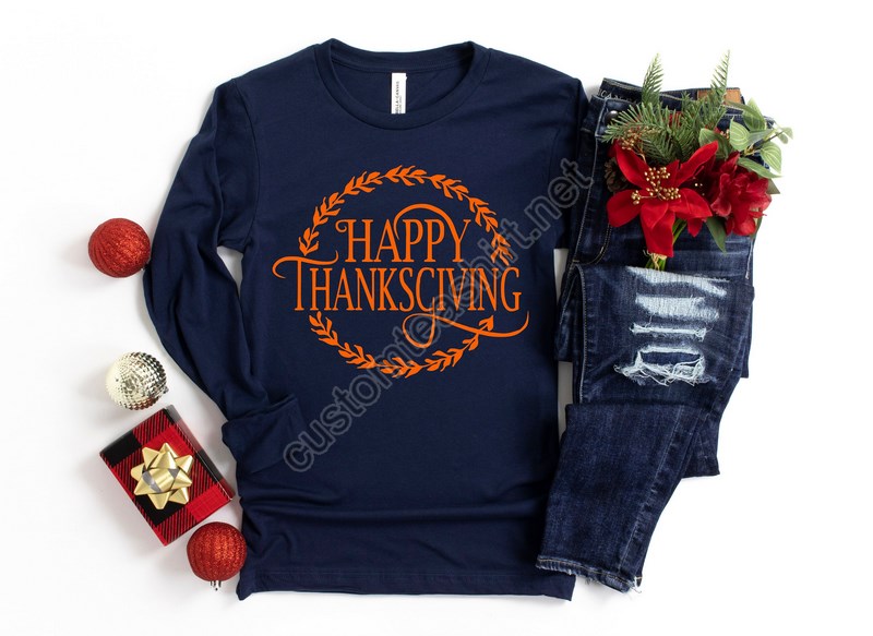 Happy Thanksgiving Shirt Thankful Thanksgiving Thankful Fall Fall Shirt Thankful Family Shirts Thanksgiving Shirts Blessed Shirt