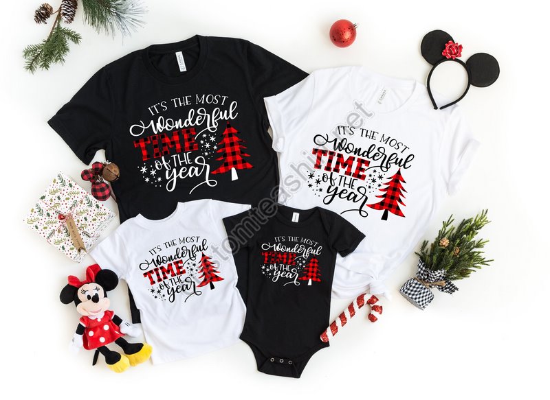 Christmas Shirtit Is The Most Wonderful Time Of The Yearmerry Christmasmatching Family Family Matching Shirt