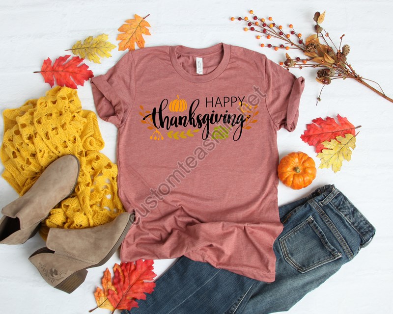 Happy Thanksgiving Shirt Pumpkin Teethanksgiving Family Shirtthanksgiving Matchingfall Truck Shirtfall Shirtpumpkin Truck