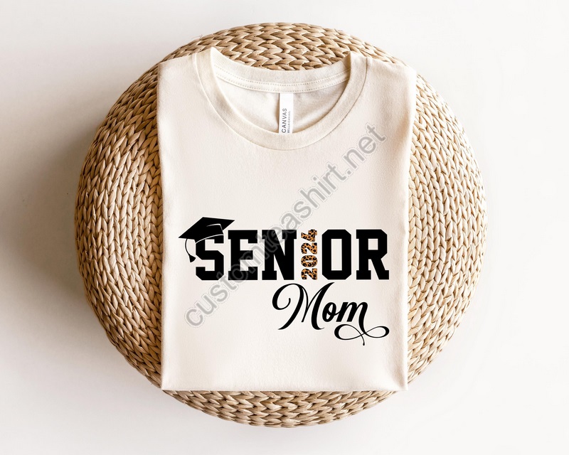 Senior Mom Of A Graduation Shirt Graduation Mom Shirt Class Of 2023 T-shirtgraduation Shirtmom Gift Graduate Graduation Gift