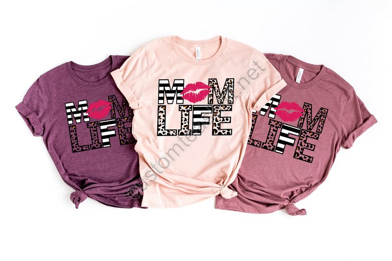 Mom Life Leopard Shirt Mom Shirt Gift For Mom Gift For Her Mothers Day Mom Life Tshirt Mom To Be Shirt Mom Life T-shirt Mother Life