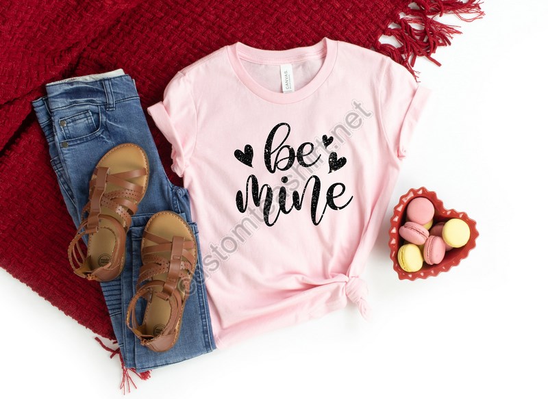 Be Mine Valentines Day T-shirt Valentines Day Shirts For Women Valentine's Day Shirt Cute Valentine's T-shirt Valentine Gift