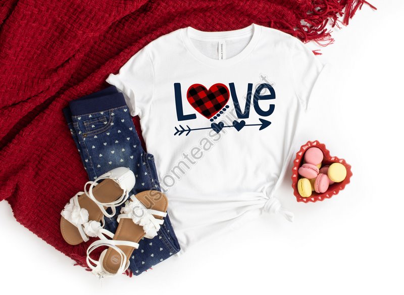 Love With Arrows Shirts Valentine's Shirt Lovers Shirt Valentine's Day Shirt Funny Valentines Shirt Gift For Valentines Couple Shirts