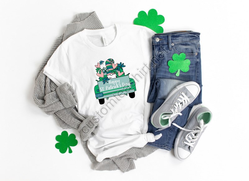 Happy St Patricks Day Shirtshamrock Shirtsaint Patricks Day Shirtpatricks Truck Shirtsaint Patricks Day Family Matching Shirt