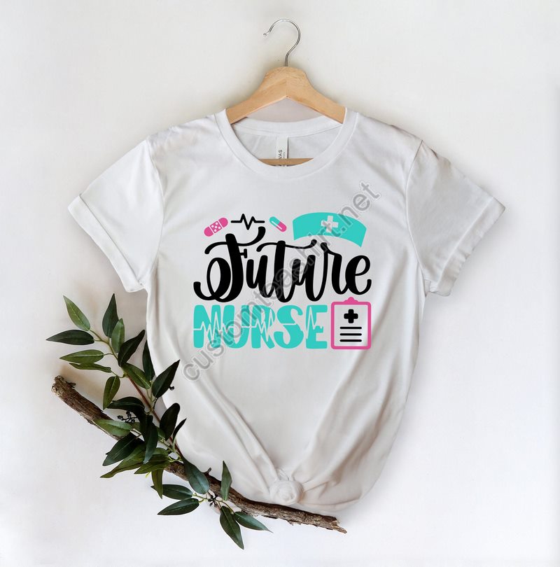 Future Nurse Shirtheart Rate Nurse T Shirtnursing School Teenurse Shirtfunny Nursing Shirtnurses Superheronurse Weeknurse Life Shirt