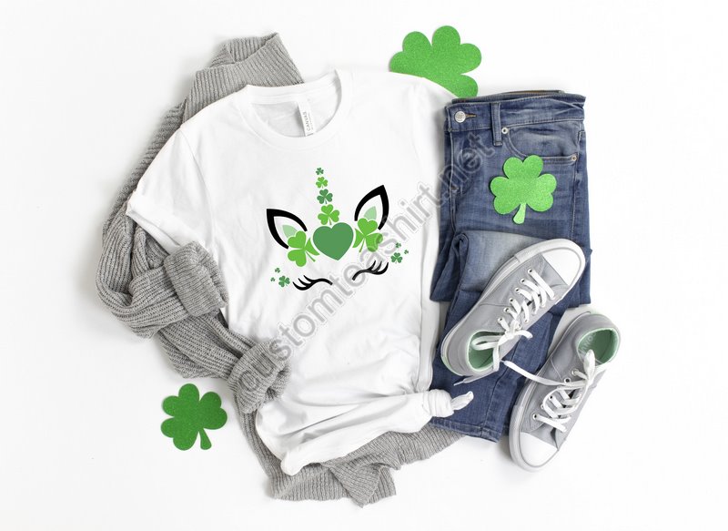 St Patrick's Day Unicorn Shirtshamrock Shirtsaint Patricks Day Shirtst Paddys Day Shirtsaint Patricks Day Family Matching Shirt