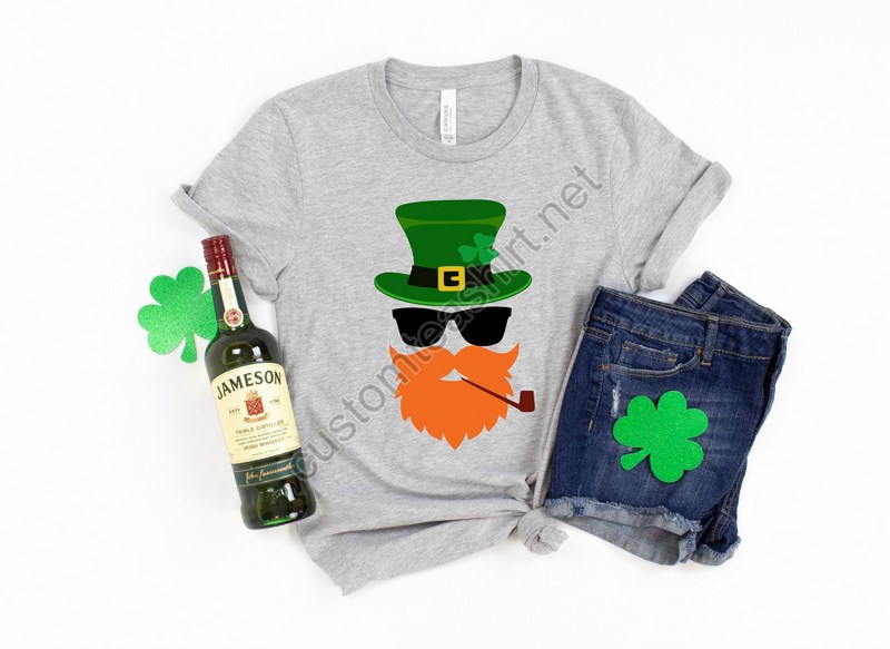 Leprechaunface Shirtshamrocks Shirt Patricks Day Shirt Funny Lucky Shirtst Patrick'sst Paddys Dayshamrockst Patrick's Matching Tee