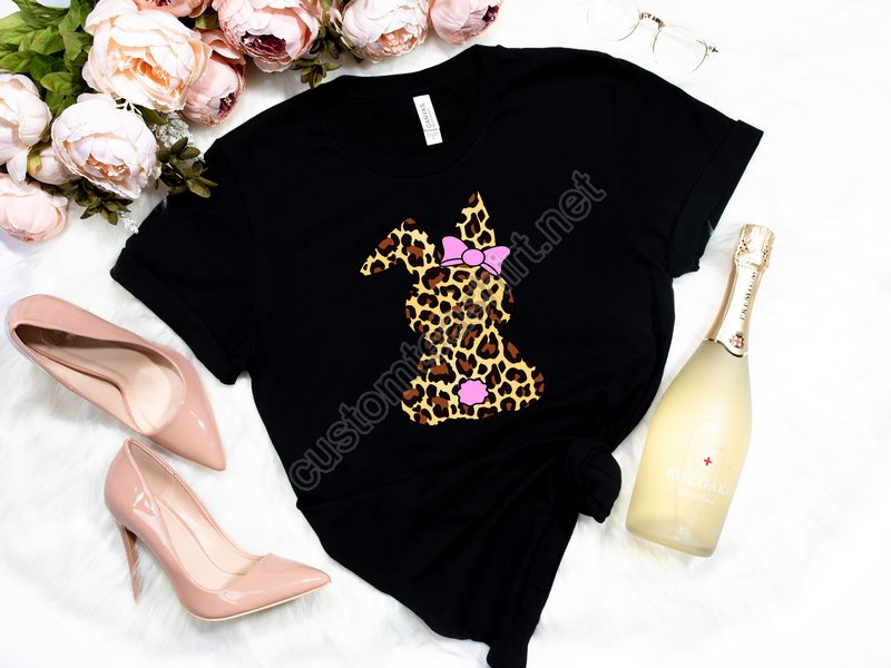 Leopard Easter Bunny Shirteaster Shirt For Womancarrot Shirteaster Shirteaster Family Shirteaster Dayeaster Matching Shirt