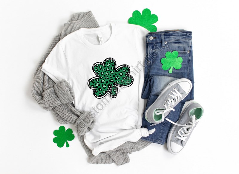 St Patricks Day Shirtleopard Shamrock Shirtshamrock Shirt St Patty's Shirtirish Shirtshenanigans Drinking Shirtfamily Matching Shirt