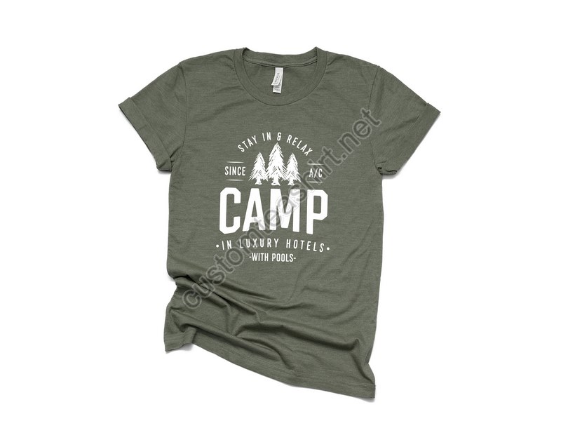 Camp In Hotels Shirtcamping Shirtfunny Camping Shirtcamping Giftcamper Shirtcamp Squad T Shirtmatching Friends Camping Shirtroad Trip