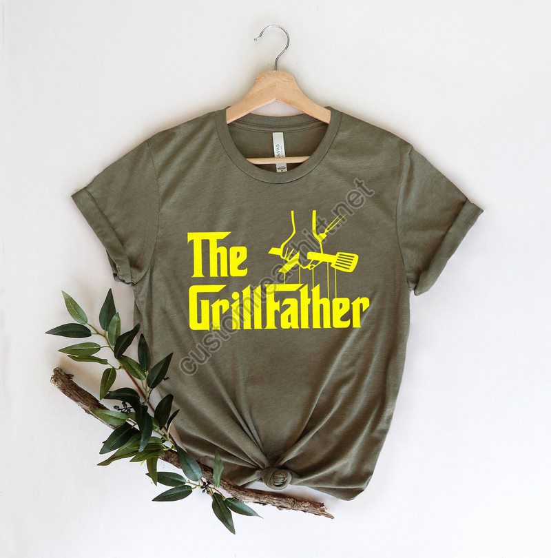 The Grill Father Shirtgift For Grandpa Shirtnew Dad Shirtdad Shirtdaddy Shirtfather's Day Shirtbest Dad Shirtgift For Dad