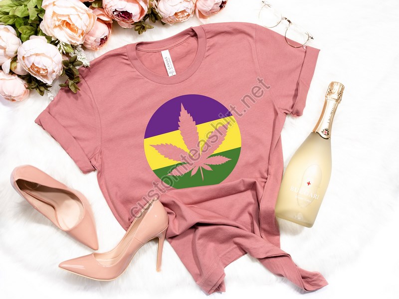 Mardi Gras Shirtfleur De Lis Shirt Fat Tuesday Shirtflower De Luce Shirtlouisiana Shirtnew Orleans Shirtmarijuana Shirtweed Shirt