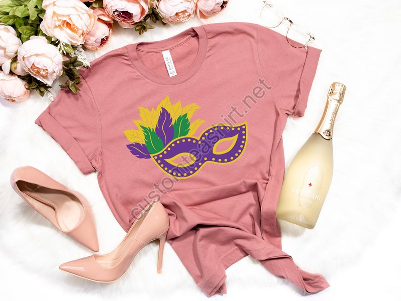 Mardi Gras Mask Shirtfleur De Lis Shirt Fat Tuesday Shirtflower De Luce Shirtlouisiana Shirtnew Orleans Shirtcarnival Mardi Gras Shirt