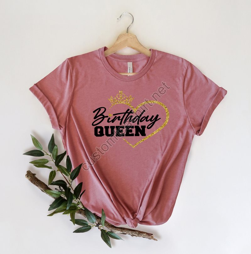 Birthday Queen Shirtbirthday Teebirthday Party Shirtbirthday Giftbirthday Gift Shirtits My Birthday Shirtqueen Birthdaybirthday Girl