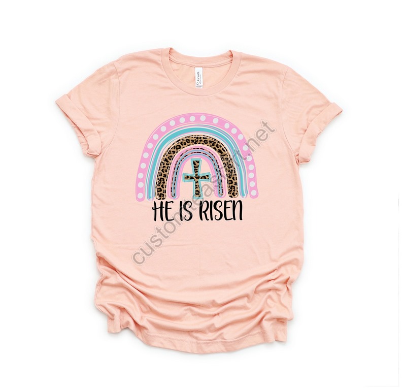 He Is Risen Easter Shirtchristian Easter Shirteaster Shirt For Womaneaster Is For Jesus Shirteaster Shirteaster Family Shirteaster Day