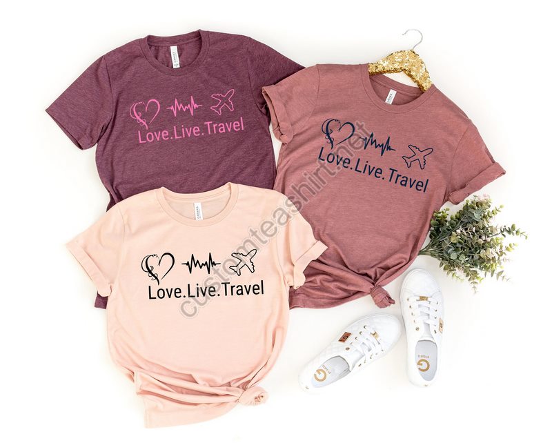 Travel Is My Therapy Shirt Fun Travel Shirt Traveler Shirt Gift For Her Funny Travel Shirt Birthday Gift Vacation Shirt