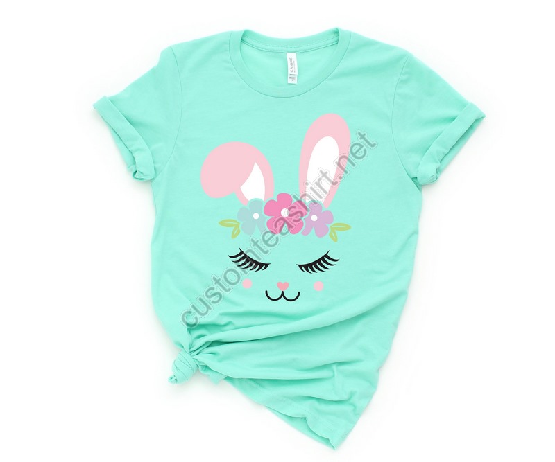 Bunny Face Shirteaster Bunny Shirteaster Shirt For Womaneaster Shirteaster Family Shirteaster Matching Shirtbunny Shirt