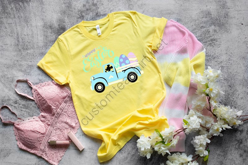 Happy Easter Shirteaster Truck Shirteaster Shirt For Woman Truck With Carrot Shirteaster Shirteaster Family Shirteaster Day