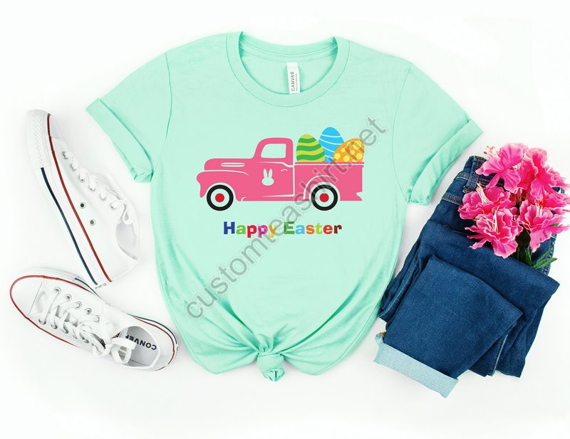 Happy Easter Shirteaster Truck Shirteaster Shirt For Woman Truck With Carrot Shirteaster Shirteaster Family Shirteaster Day