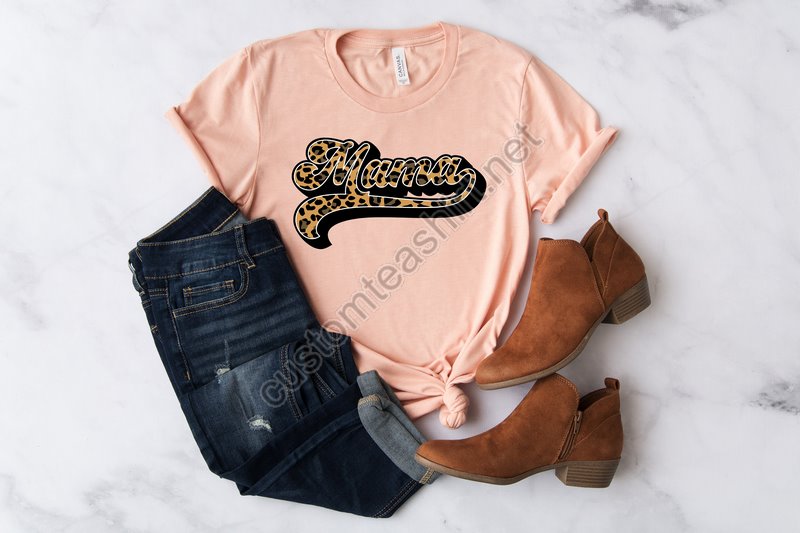 Leopard Mama Shirt Mom Shirt Shirt Of Mom Mama Shirt Mama Tshirt Momlife Shirt Leopard Print Shirt Leopard Print Mama Shirt New Mom Gift Mom