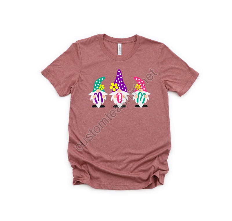 Three Gnomes Mom Teemother's Day Gift Shirtgift For Momnew Mom Giftbaby Announcementfuture Mom Giftmom Gnomes Shirt