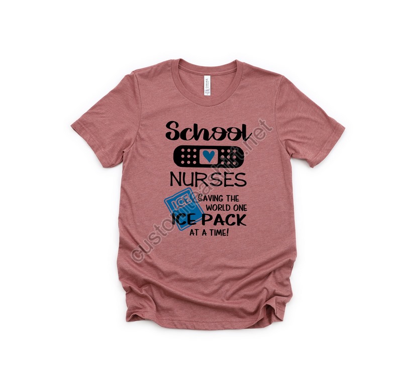 School Nurse Shirt Nurse Shirt Nurse Gift Funny Nurse Shirt Nursing Student Nursing Graduate School Nurse Gift Teacher Shirt Rn Tee