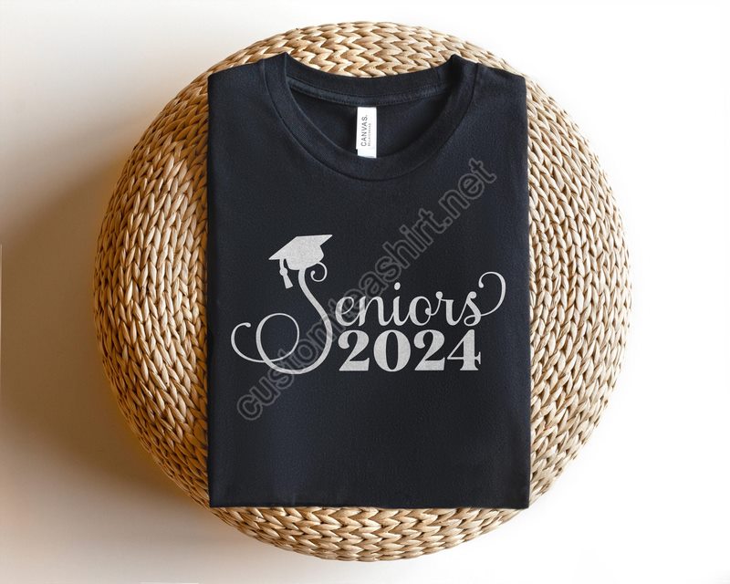 Seniors 2024 Graduate Shirt Graduate Shirts 2024 Class Of 2024 Shirtgraduation Shirt For Womangraduate Party Shirtgraduation Gift