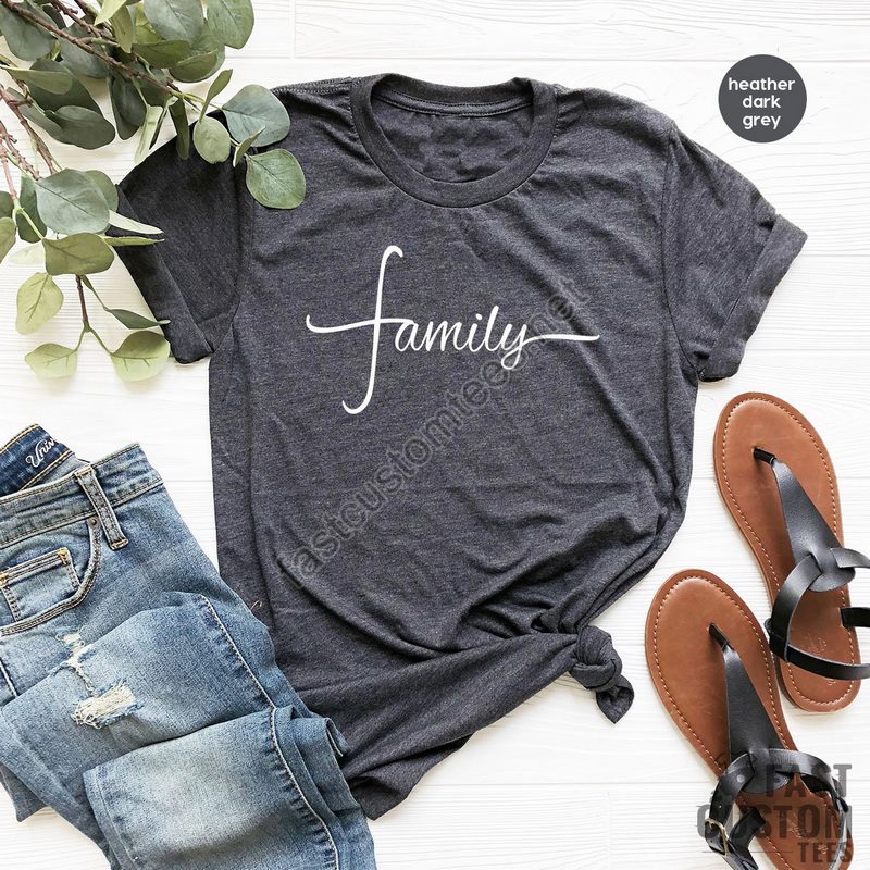 Family Tshirt Gift For Family Family Reunion Matching Family Tee Family Gifts Minimalist Family Shirt Family Tshirts Custom Family