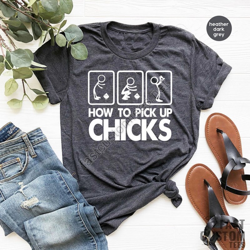 Funy Chicken Shirt Funny Dad Shirt Fathers Day Shirt Funny Graphic Tee Fathers Day Gift Funny Men Shirt Funny Woman Tshirt