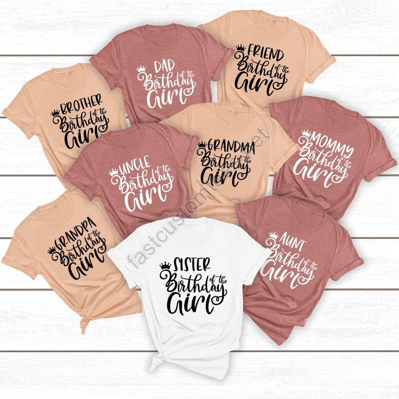 Family Birthday Tshirt Birthday Crew Shirts Birthday Family Shirts Gift For Family Family Reunion Birthday Girl Shirt Birthday Squad