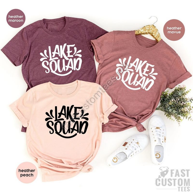 Lake Squad Shirt Lake Shirt Camping Shirt Vacation Shirt Family Matching Shirt Family Lake Shirt Funny Lake Shirt Nature Tee