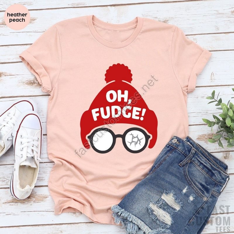 Christmas T-shirt Funny Christmas Shirt Oh Fudge Shirt Christmas Vacation Shirt Funny Holiday Tee Holiday Shirt Christmas Gift Tee