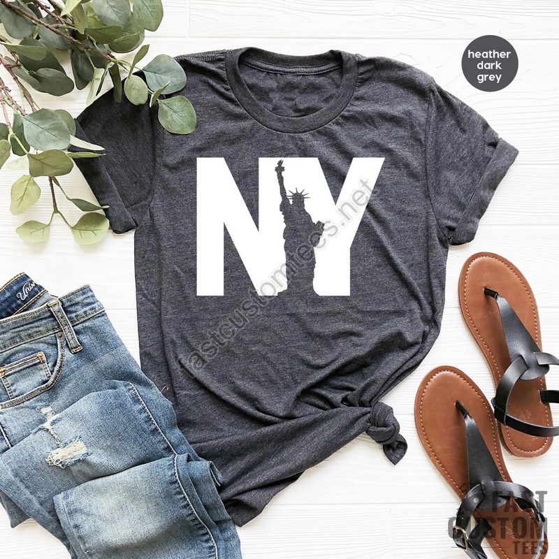 New York Shirt Statue Of Liberty Shirts New Yorker T-shirt New York City Tshirt New York Gifts Nyc Tee Patriotic Usa Shirt