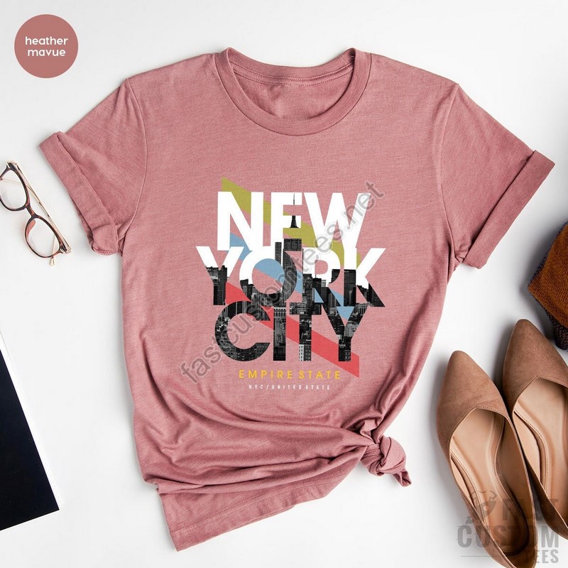 New York Tee New York City Shirt New York T-shirt East Coast Shirt New Yorker Tee New York Lover Gift Nyc Gifts Nyc Shirt For Women