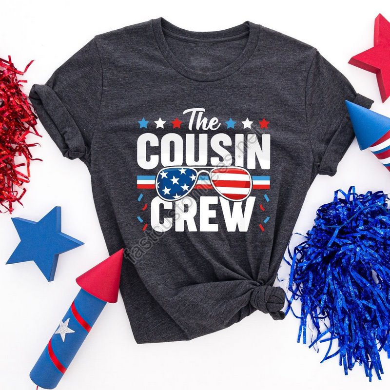 4th Of July Shirt Usa Shirt Patriotic Shirt Cousin Crew Shirts The Cousin Crew Shirt America Shirt Independence Day Fourth Of July