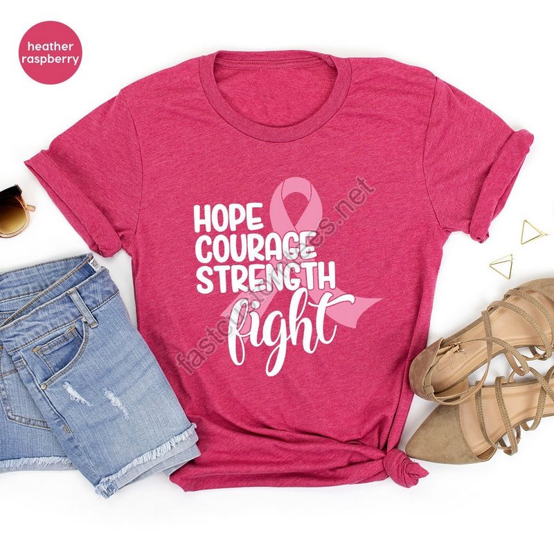 Breast Cancer Shirt Breast Cancer Gifts Cancer Shirt Cancer Support Tshirt Motivational Shirt Breast Cancer Awareness Cancer Warrior