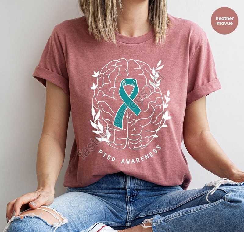 Ptsd Awareness Shirt Ptsd Survivor Gifts Warrior T Shirt Post-traumatic Stress Disorder Mental Health Shirt Anxiety Support Outfit