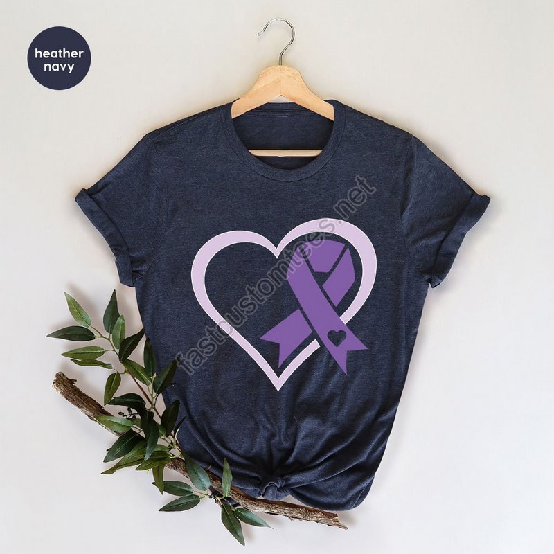 Lupus Warrior Shirt Family Support Outfit Cystic Fibrosis Gift Heart Graphic Tees Awareness Month Ribbon Invisible Illness Tshirt