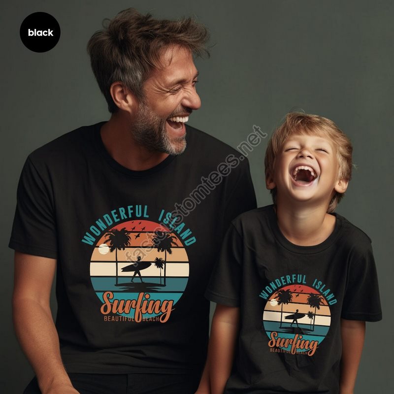 Vintage Surf T Shirt Retro Surfing Tshirt Gift For Him Surfer Gifts Summer Outfit Beach Graphic Tees Genderneutral Adult Tshirts