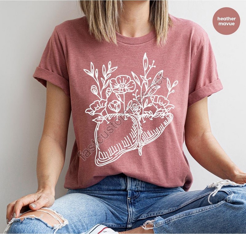 Liver Graphic Tees Gifts For Her Liver Transplant Outfit Floral Shirts For Women Liver Support Clothing National Liver Awareness Month