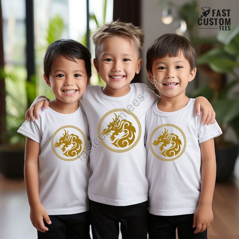 Year Of The Dragon 2024 Tshirt Chinese New Year 2024 Shirt Lunar New Year Clothing Chinese New Year Party Tees Chinese Dragon Tee