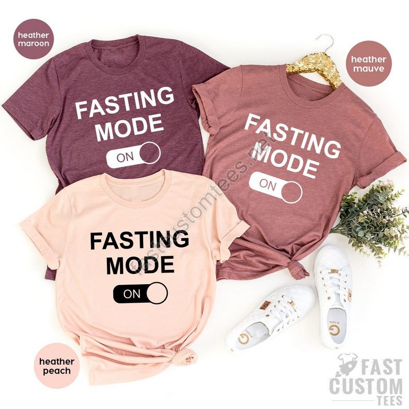 Ramadan Tshirt Fasting Mode On Shirt Gift For Muslim Eid Shirt Ramadan Mubarek Religion Shirt Fasting T Shirt Ramadan Kareem Shirt